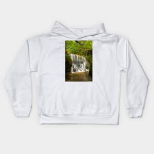 Blue Mountains waterfall Kids Hoodie